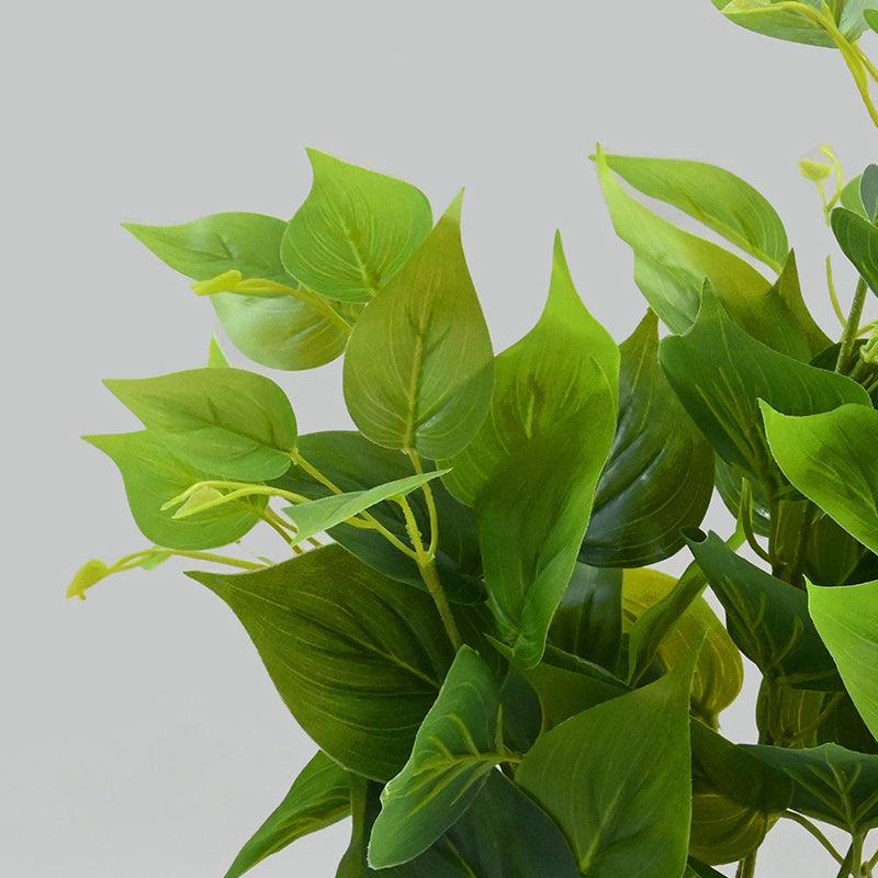 Buy Faux Everlasting Jade Pothos Plant With Pot - 48 Cms Artificial Plants from Vaaree