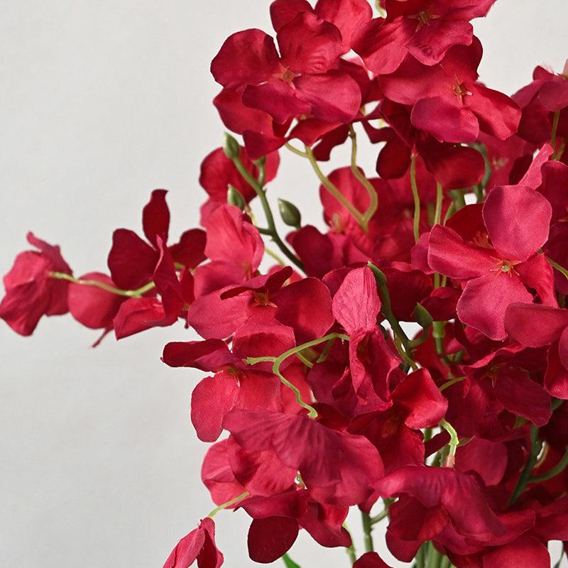 Buy Faux Dame'S Rocket Flower Bunch - Red Artificial Flowers from Vaaree