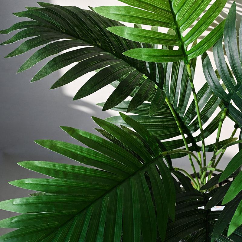 Buy Faux Everlasting Areca Palm Plant With Pot - 58 Cms Artificial Plants from Vaaree