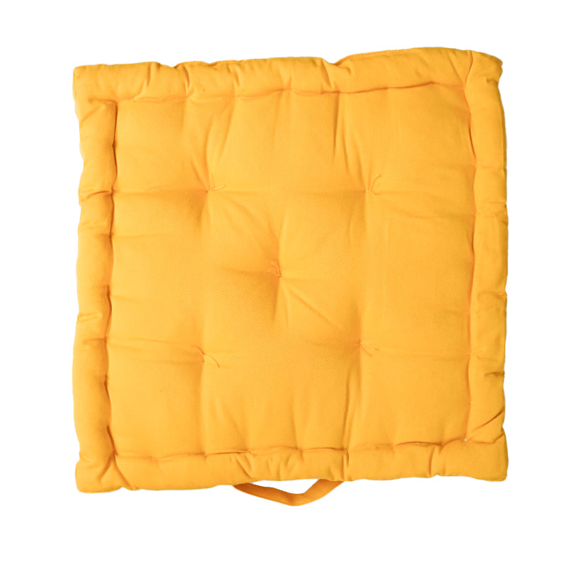 Buy Narnia Floor Cushion - Yellow Floor Cushions from Vaaree