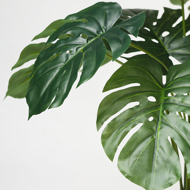 Buy Faux Everlasting Monstera Plant With Pot - 58 Cms Artificial Plants from Vaaree