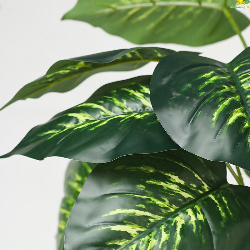 Buy Faux Everlasting Philodendron Plant With Pot - 58 Cms Artificial Plants from Vaaree