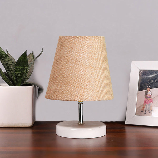 Table Lamp - Vero Table Lamp With Jute Shade - Beige