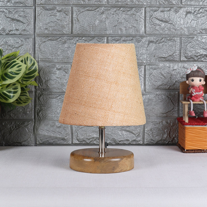 Table Lamp - Petricho Table Lamp With Jute Shade - Beige