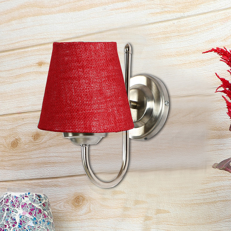 Wall Lamp - Altura Conical Wall Lamp - Maroon