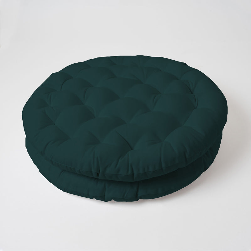 Buy Gloria Floor Cushion (Botanical Green) - Set Of Two Floor Cushions from Vaaree