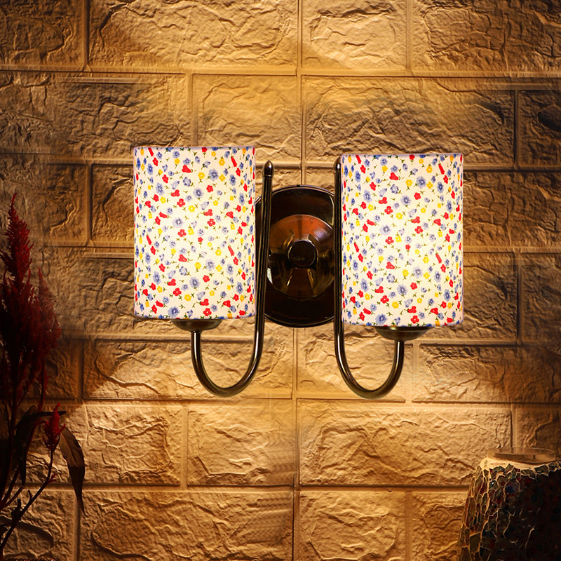 Wall Lamp - Veda Duo Color Splash Cylindrical Wall Lamp