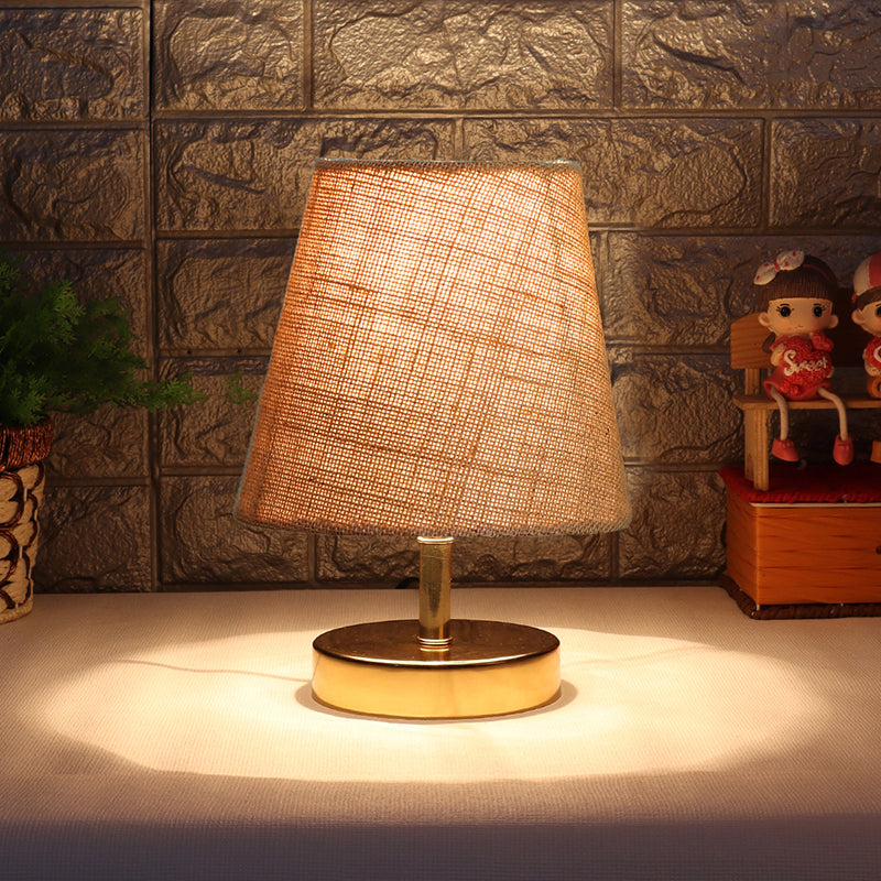 Table Lamp - Alba Table Lamp With Jute Shade - Beige