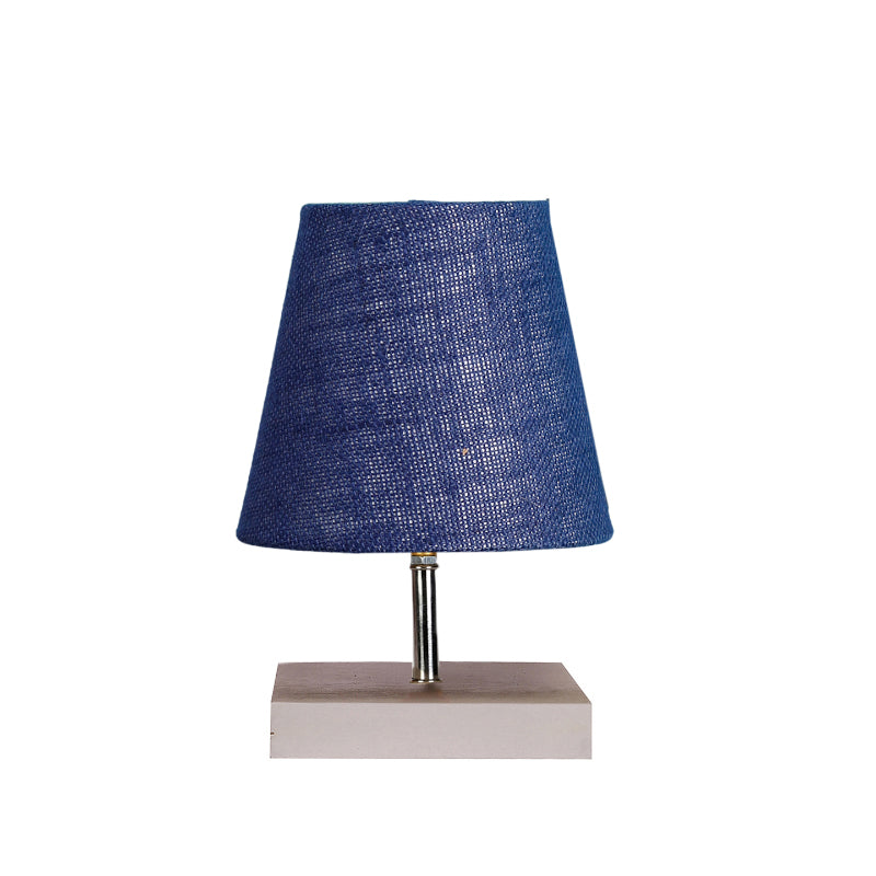 Table Lamp - Alsa Table Lamp With Jute Shade - Blue