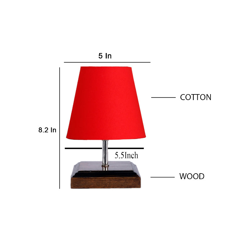 Table Lamp - Niksha Table Lamp - Red