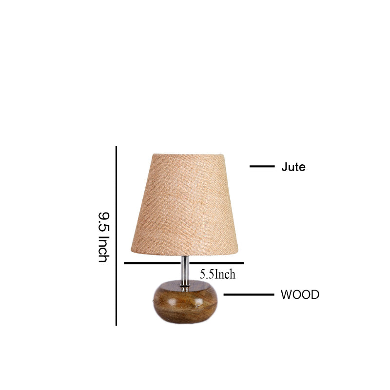 Table Lamp - Astrova Table Lamp With Jute Shade - Beige