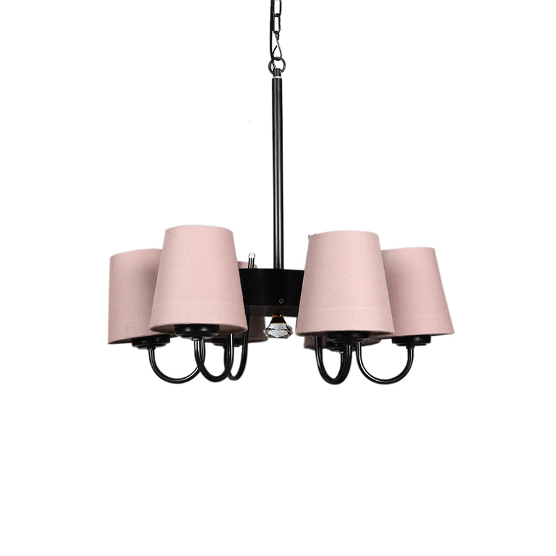 Ceiling Lamp - Viya Conical Chandelier - Grey