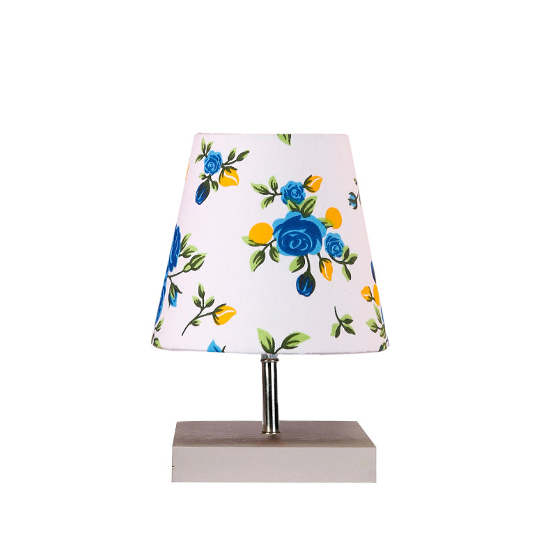 Table Lamp - Alsa Blue Fleur Table Lamp