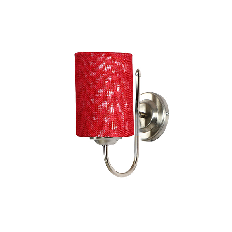 Wall Lamp - Altura Cylindrical Wall Lamp - Maroon