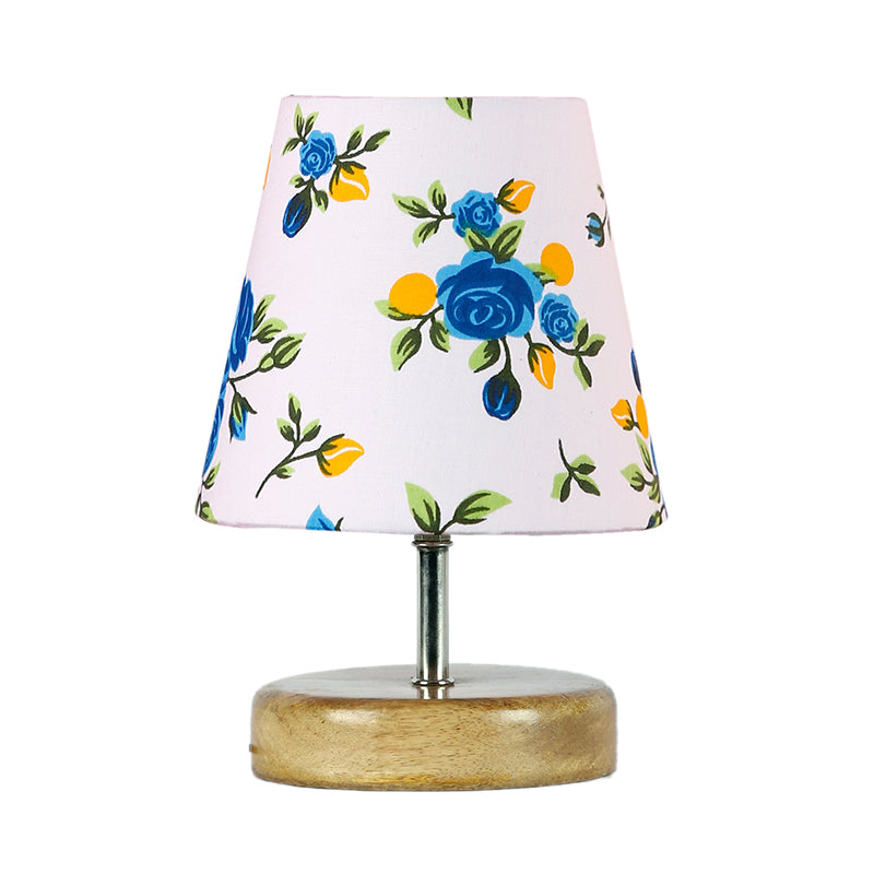 Table Lamp - Petricho Blue Fluer Table Lamp