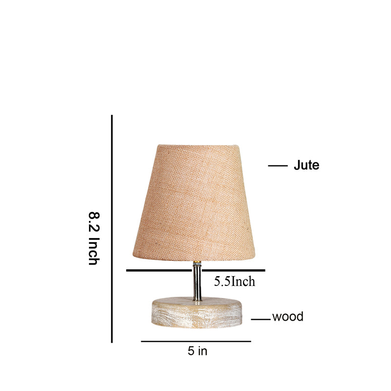 Table Lamp - Renvo Table Lamp With Jute Shade - Beige