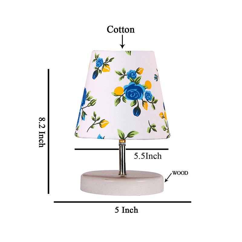 Table Lamp - Vero Blue Fleur Table Lamp