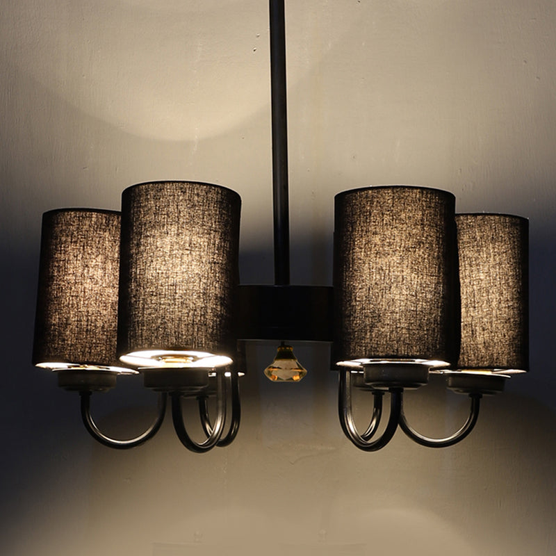 Ceiling Lamp - Viya Cylindrical Chandelier