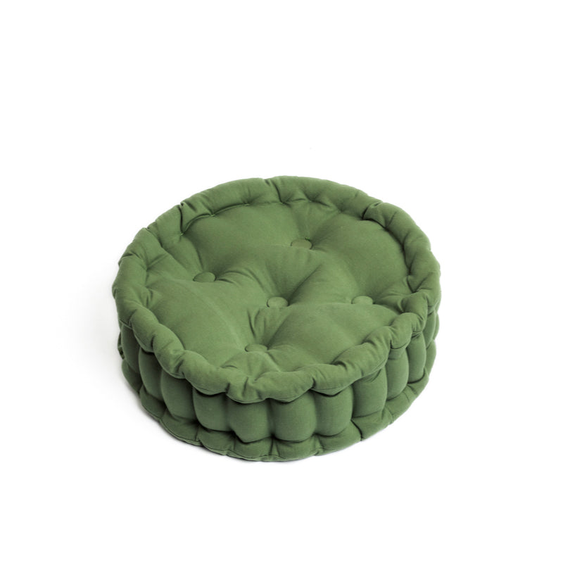 Buy Aidan Floor Cushion (Light Green) - Set Of Four Floor Cushions from Vaaree