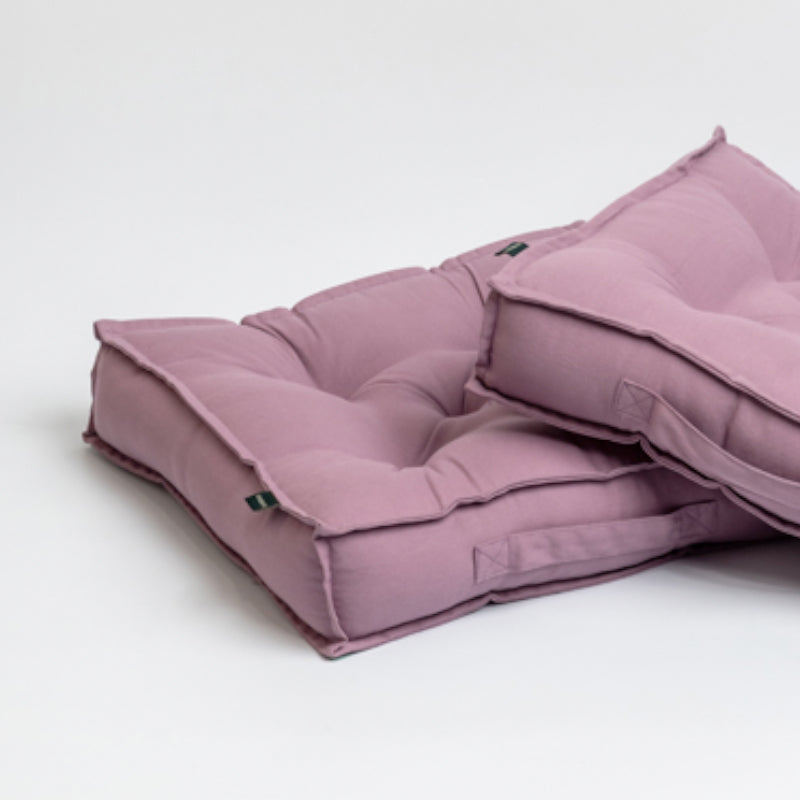 Buy Tara Floor Cushion (Lilac Purple) - Set Of Two Floor Cushions from Vaaree