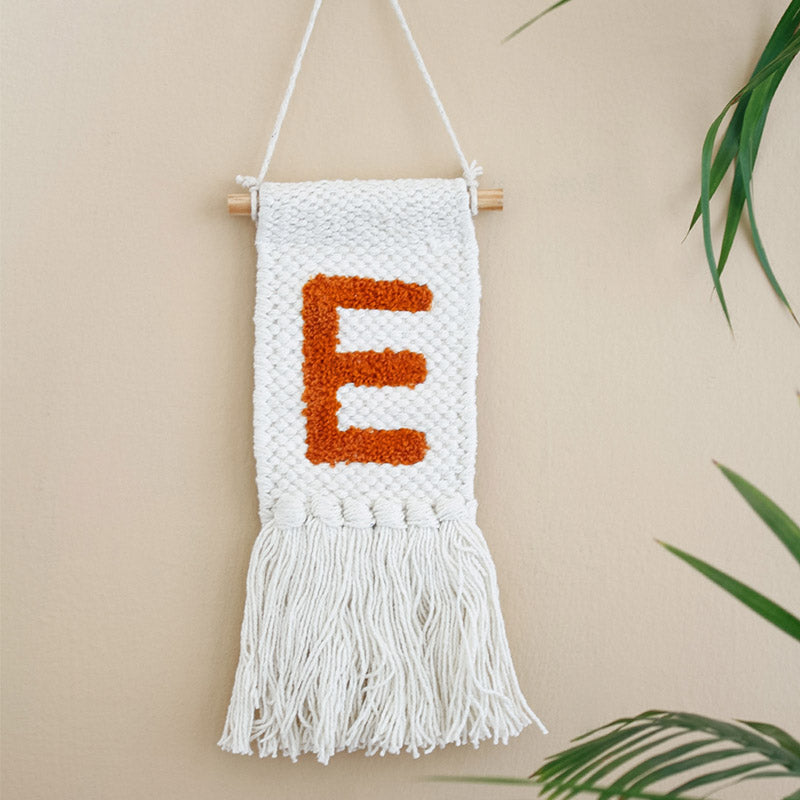 Wall Tapestry - E Monogram Mini Wall Hanging