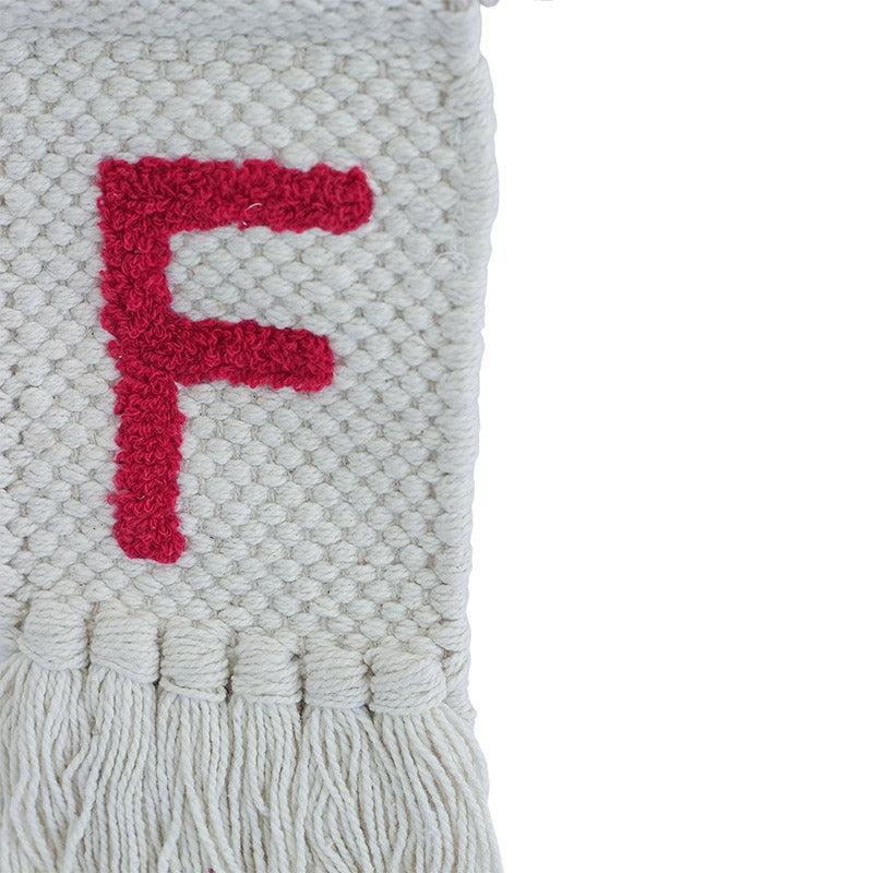 Buy F Monogram Mini Wall Hanging Wall Tapestry from Vaaree