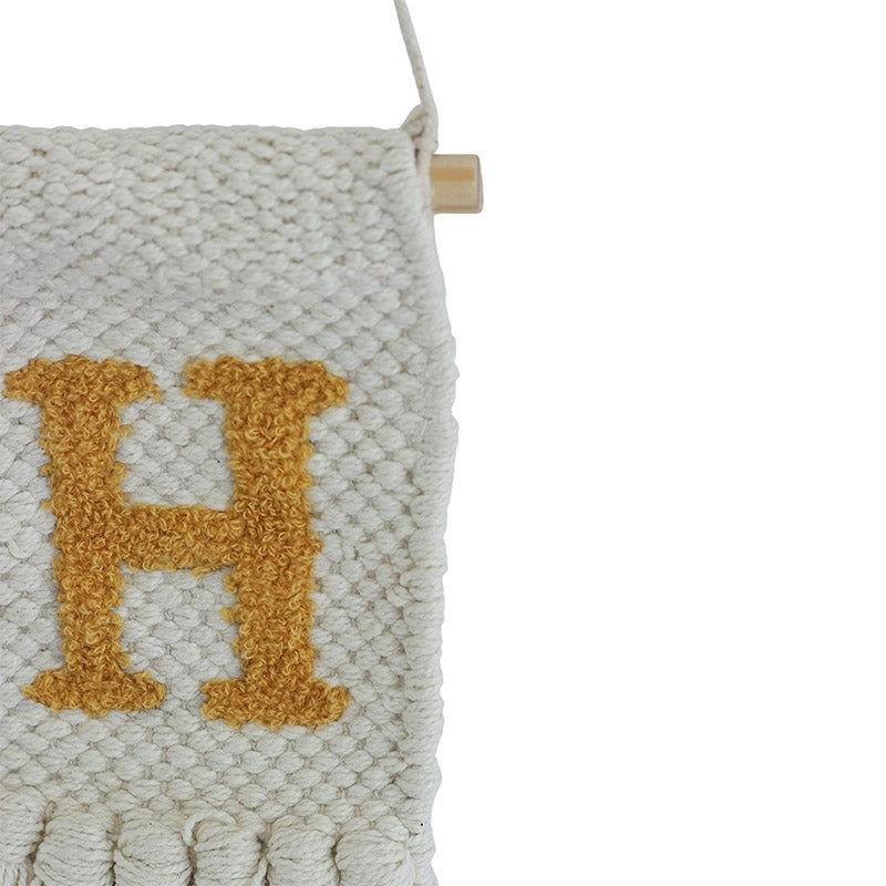 Wall Tapestry - H Monogram Mini Wall Hanging