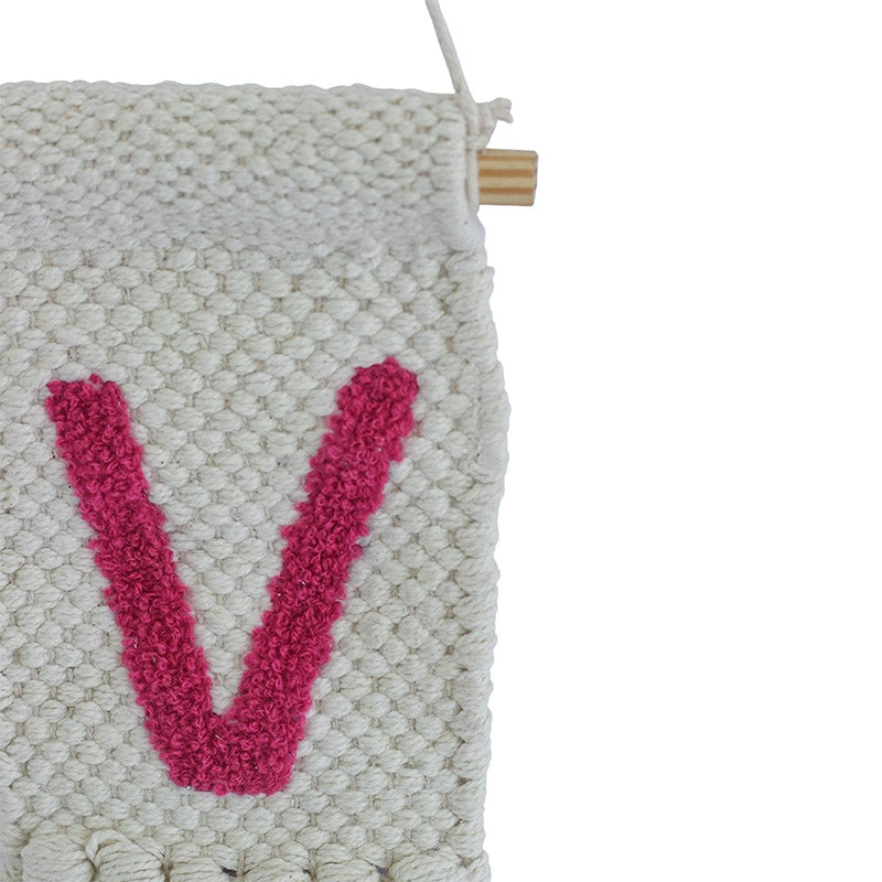 Buy V Monogram Mini Wall Hanging Wall Tapestry from Vaaree