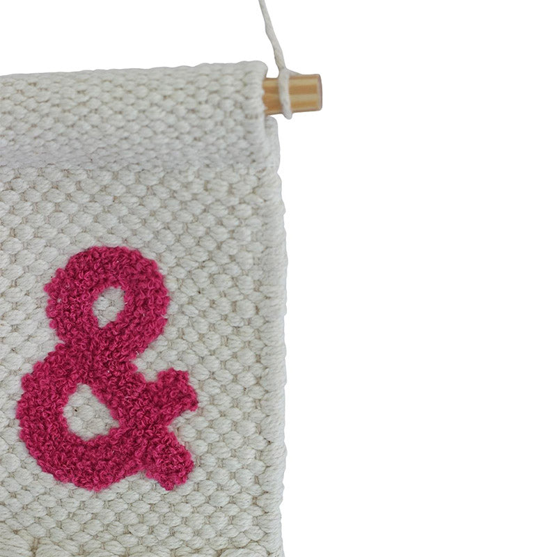 Wall Tapestry - & Monogram Mini Wall Hanging