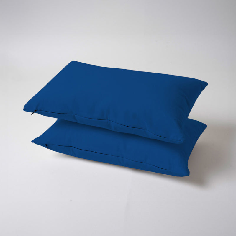 Buy Leslie Sofa Cushion (Classic Blue) - Set Of Two Cushions from Vaaree