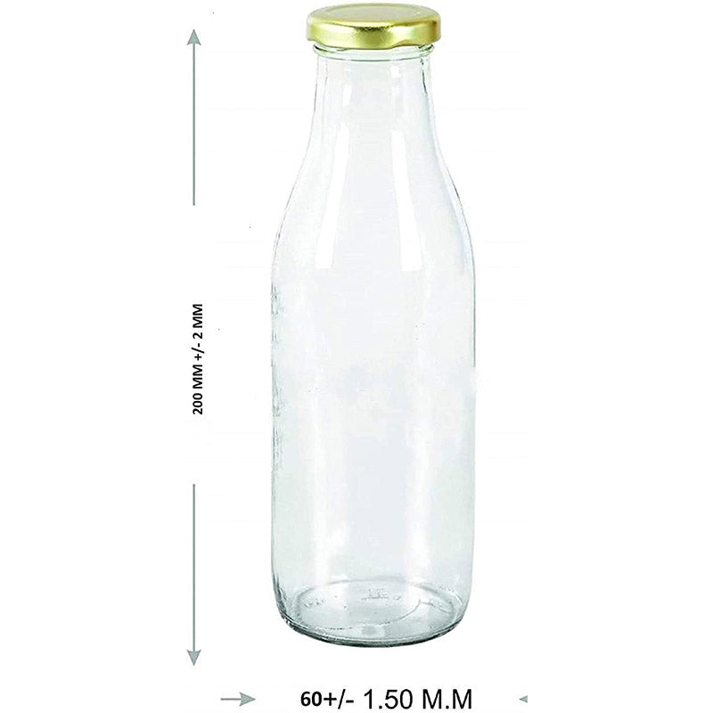 Buy Risha Milk Bottle (1000 ML) - Set Of Four Bottle from Vaaree