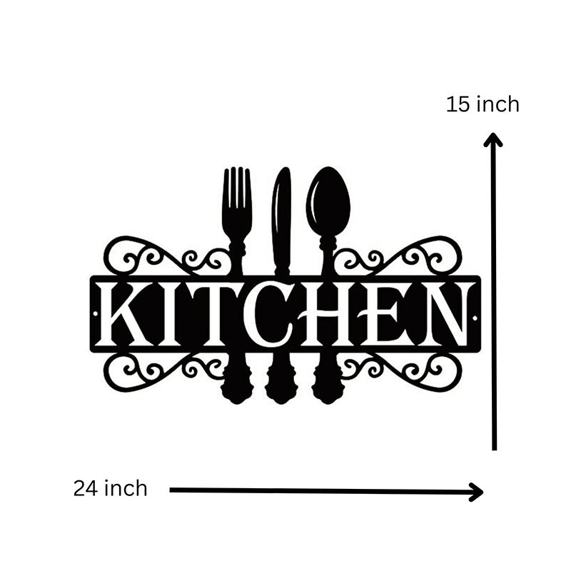 Wall Accents - Kitchen Black Wall Art