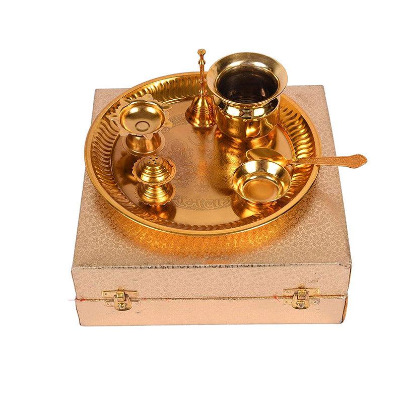 Buy Madhurima Pooja Thali Set Pooja Thali & Sets from Vaaree