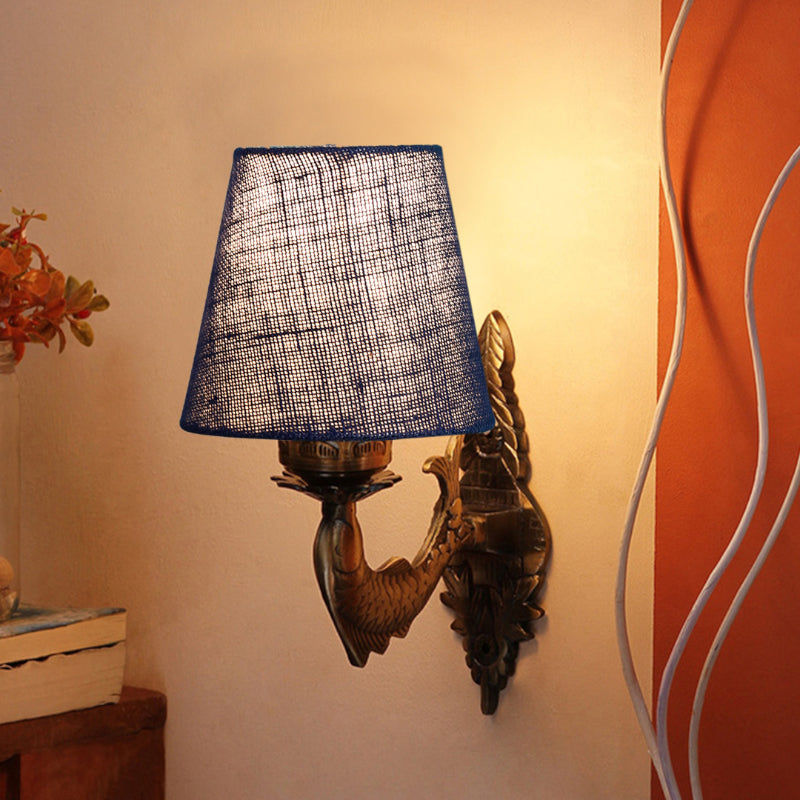 Wall Lamp - Ziada Stiva Conical Wall Lamp - Blue