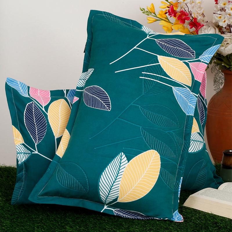 Buy Hera Floral Pillow Cover - Set Of Two Pillow Covers from Vaaree