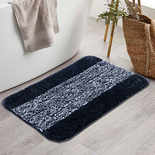 Buy Marvis Anti Skid Bath Mat - Dark Grey Bath Mats from Vaaree