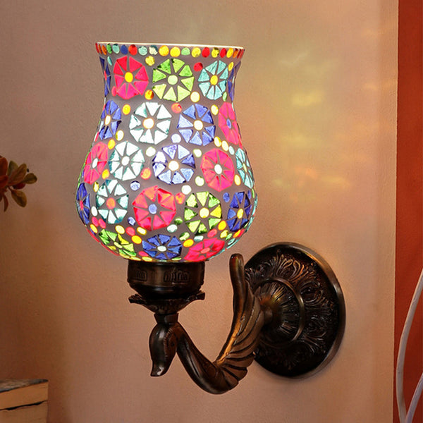 Wall Lamp - Zava Retro Mosaic Wall Lamp