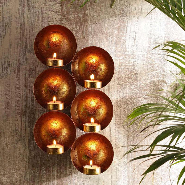 Buy Mahima Wall Hanging Tealight Candle Holder Candle Holders from Vaaree