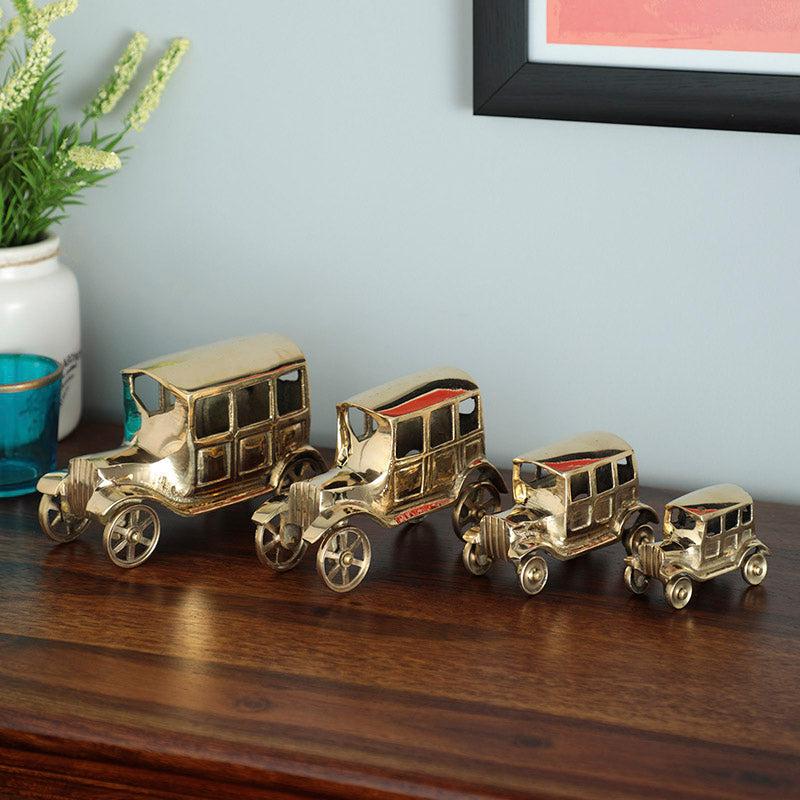 Buy Vintage Cars Showpiece - Set Of Four Showpieces from Vaaree