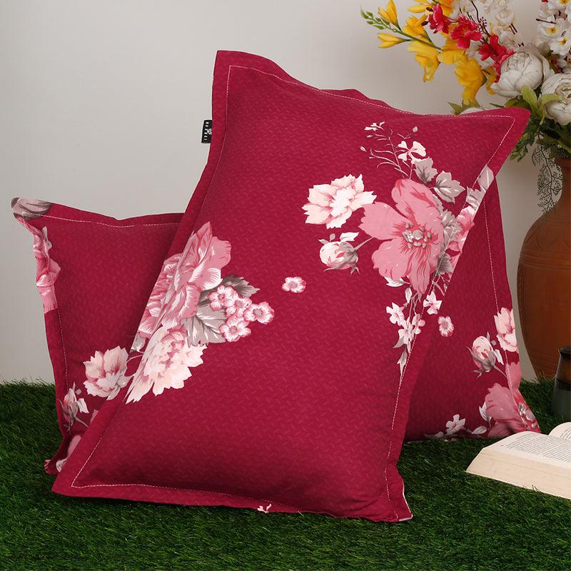 Buy Meso Floral Pillow Cover - Set Of Two Pillow Covers from Vaaree