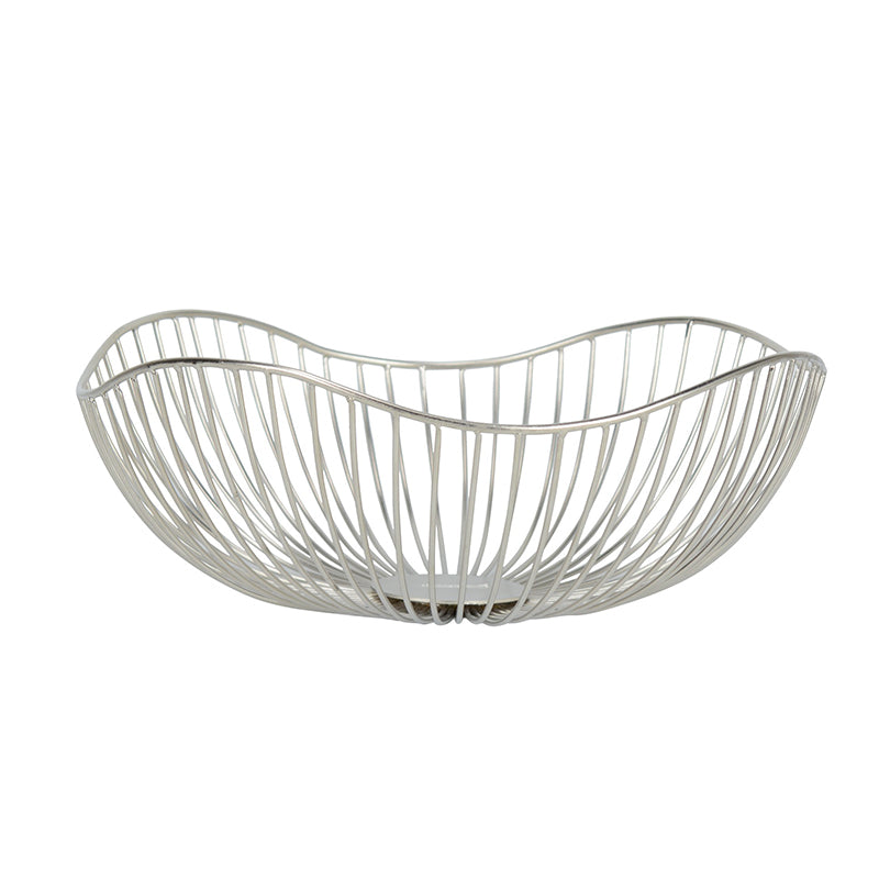 Fruit Basket - Ruflo Fruit Basket - Silver