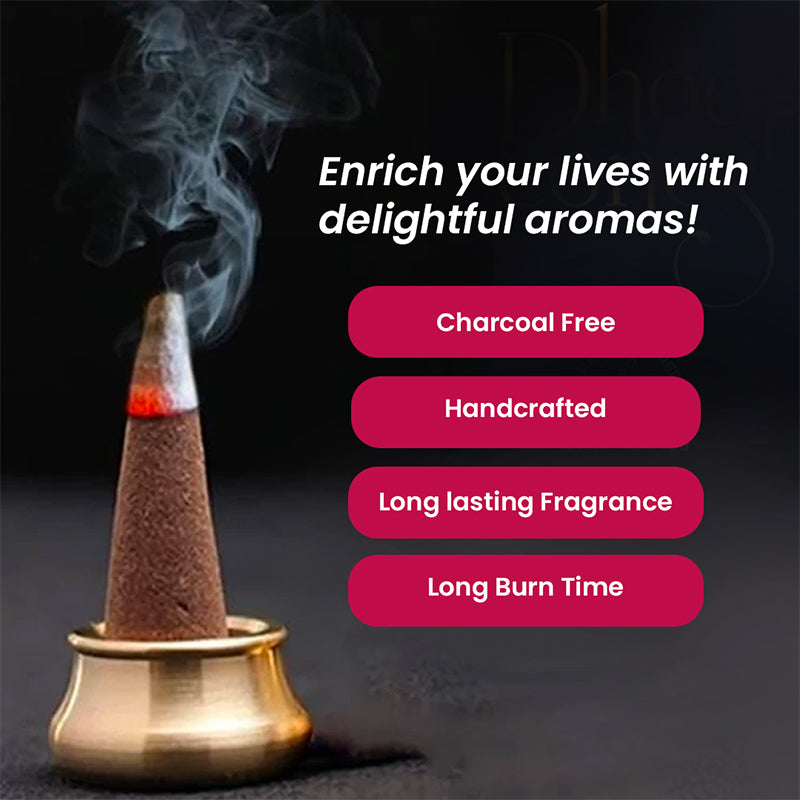 Buy Agthi Rose Scented Dhoop Incense Sticks & Cones from Vaaree