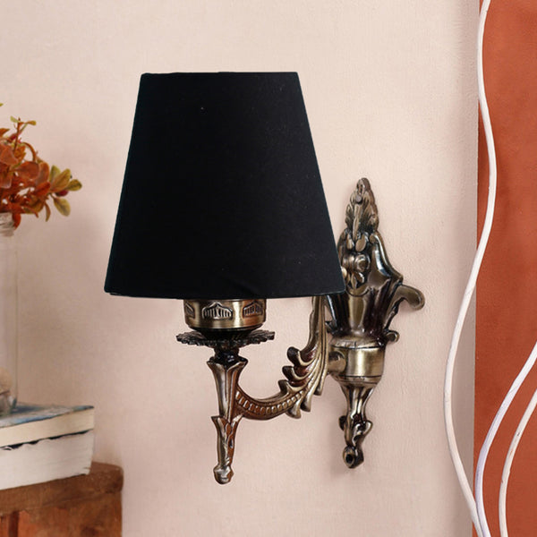 Buy Vintage Conical Wall Lamp - Black Wall Lamp from Vaaree