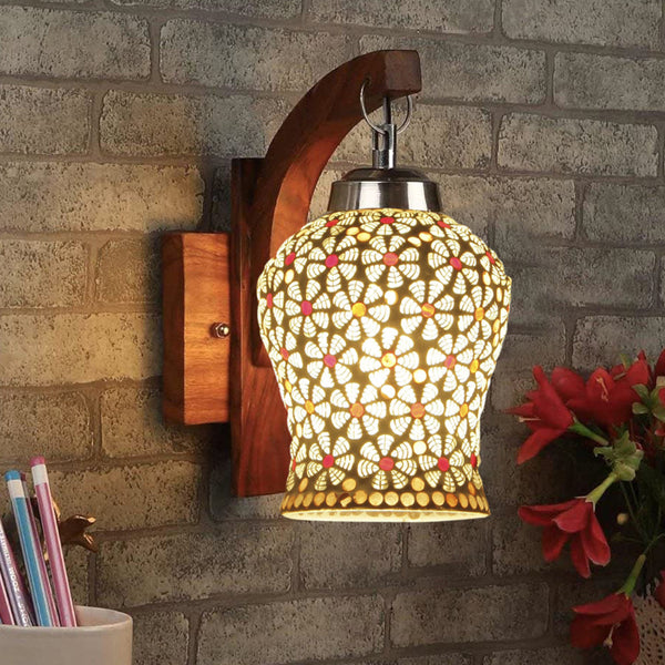 Buy Dinara Forma Mosaic Wall Lamp Wall Lamp from Vaaree