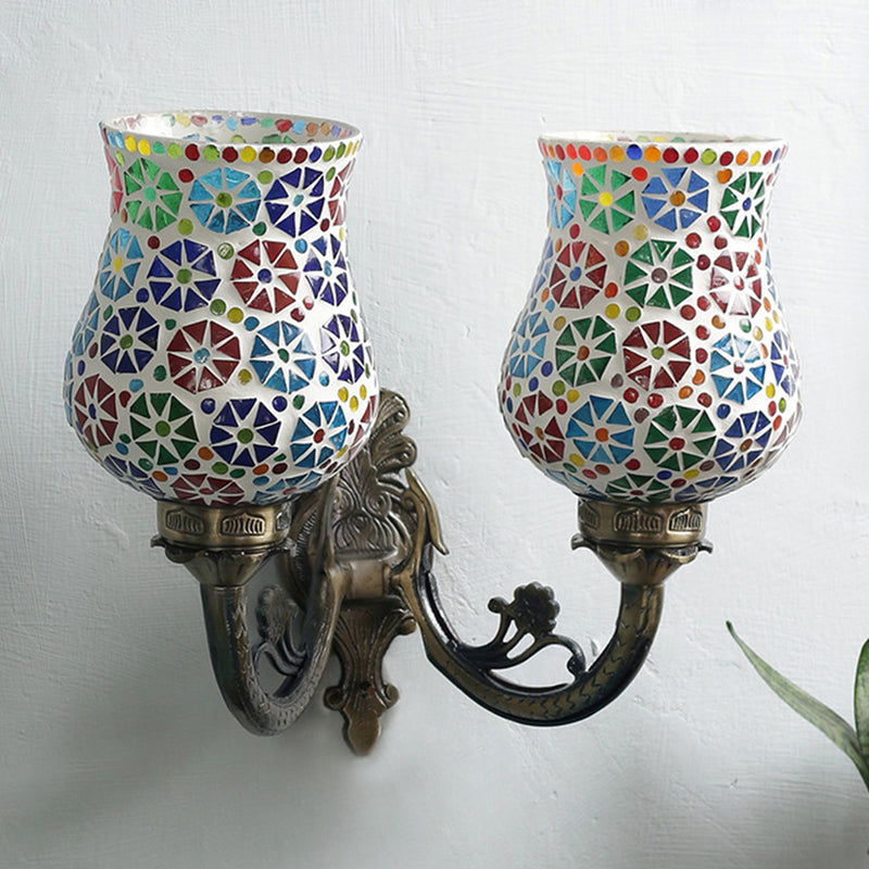 Wall Lamp - Zava Twinner Mosaic Wall Lamp