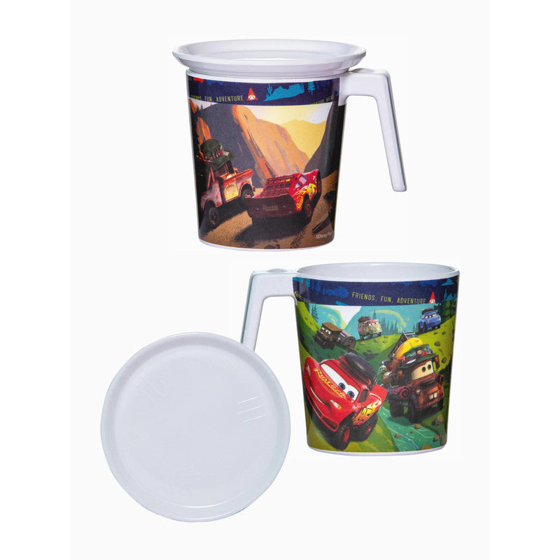 Buy McQueen Car Craze Kids Mug With Coaster (320 ML) - Four Piece Set Mug & Tea Cup from Vaaree