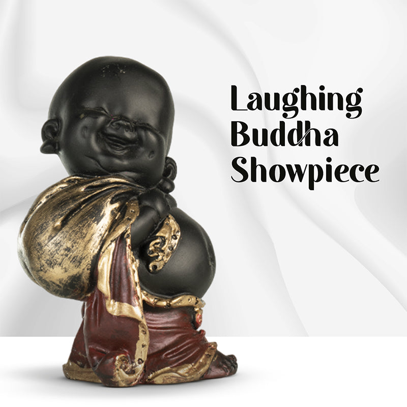 Buy Baby Monk Laugh Showpiece Showpiece from Vaaree