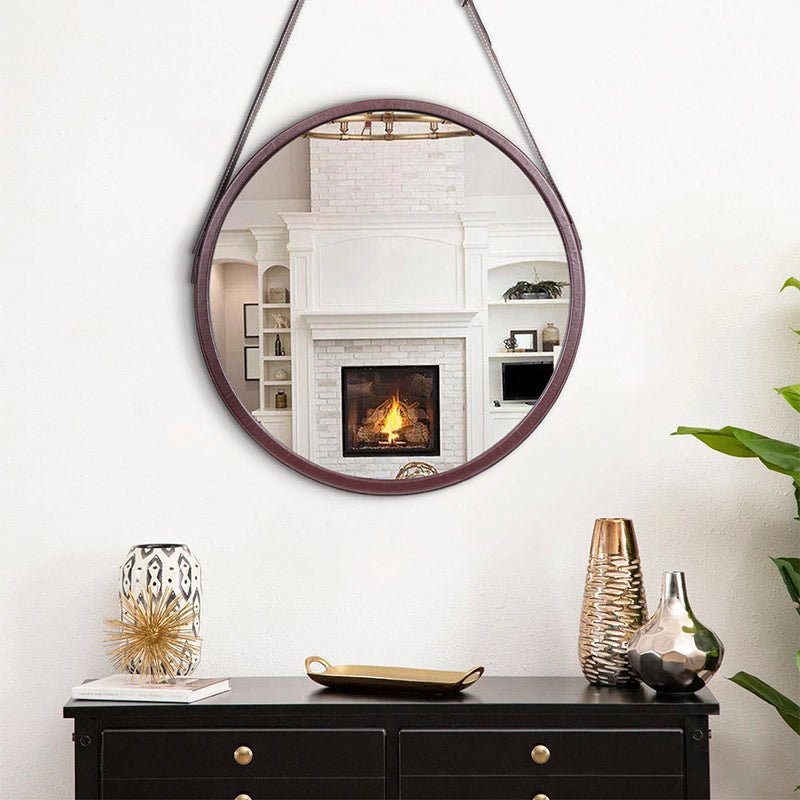 Wall Mirror - Maku Wall Mirror - Brown