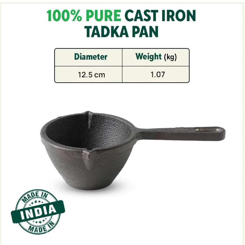 Buy Nova Cast Iron Tadka Pan Tadka Pan from Vaaree