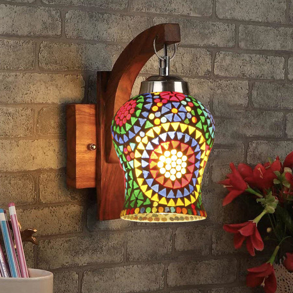 Buy Elva Forma Mosaic Wall Lamp Wall Lamp from Vaaree